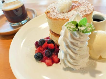 トライクで大山を周遊ツーリング体験とパンケーキセット【平日、土曜日用】