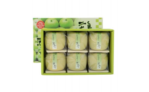 二十世紀梨ゼリー感動です。6個入