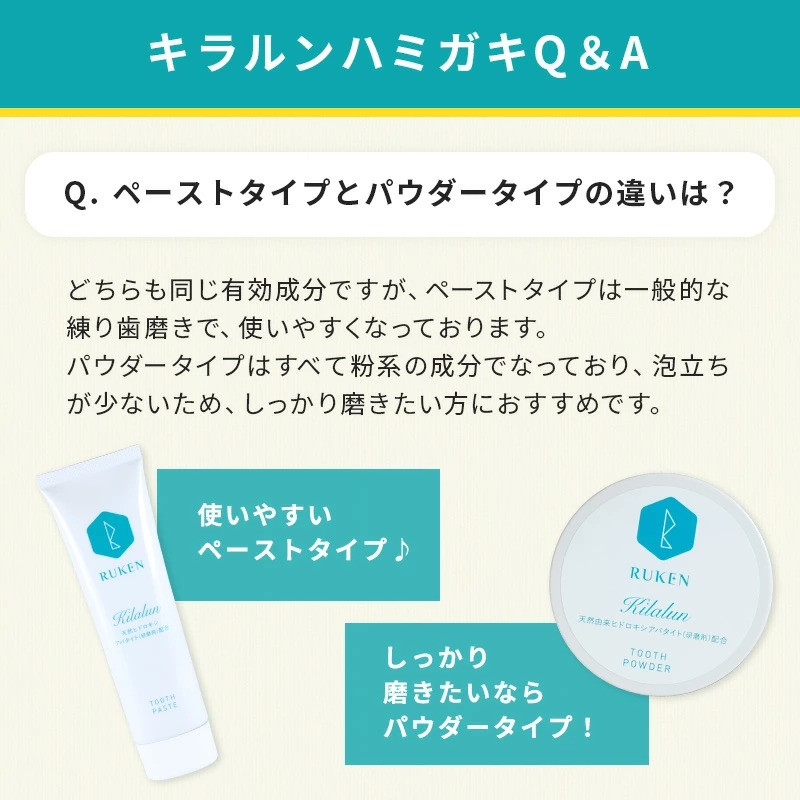 キラルンハミガキペーストプレミアム歯磨き粉（フッ素配合）3点セット【ルウ研究所】天然由来成分のヒドロキシアパタイト※配合 歯の着色汚れ 黄ばみ フッ素  歯をより健やかに！ 国内製造のホワイトニング歯みがき粉