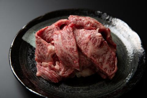 肉匠はなふさ 鳥取和牛 ばら ロース切り落とし焼肉用　（800　g）