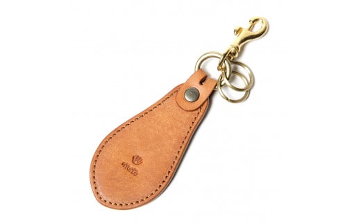 ＭＯＴＯマットバケッタ靴べらキーホルダー（BROWN）本池秀夫監修