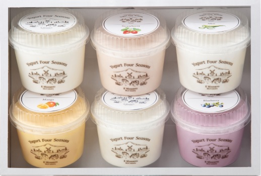 源吉兆庵乳業＜ヨーグルトフォーシーズンズ＞カップヨーグルトアソート　6個入　ＹＡ-38【天満屋選定品】