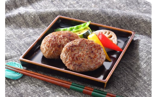 ＜大山物語＞　氷温®熟成 鳥取和牛×大山豚手造りハンバーグ 100g×6