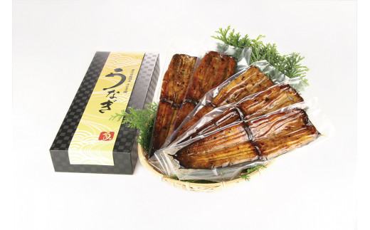 日本うなぎ かば焼き ×４(ニホンウナギ　ジャポニカ種) 東京田園調布うなぎ圓米子本店