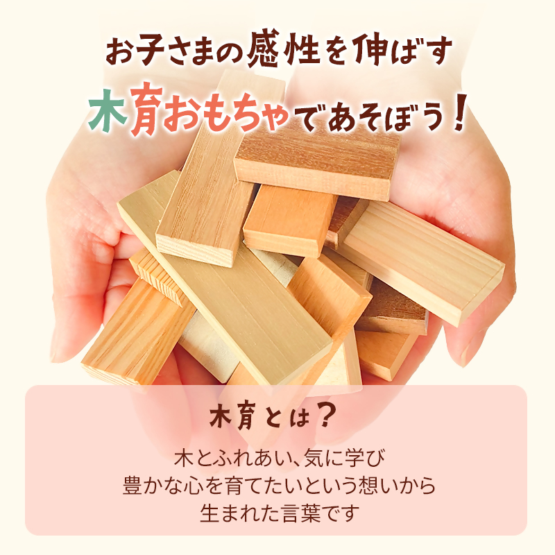 森のドミノさん【木育おもちゃ・森のドミノさん】