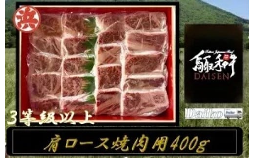 鳥取和牛DAISEN肩ロース焼肉