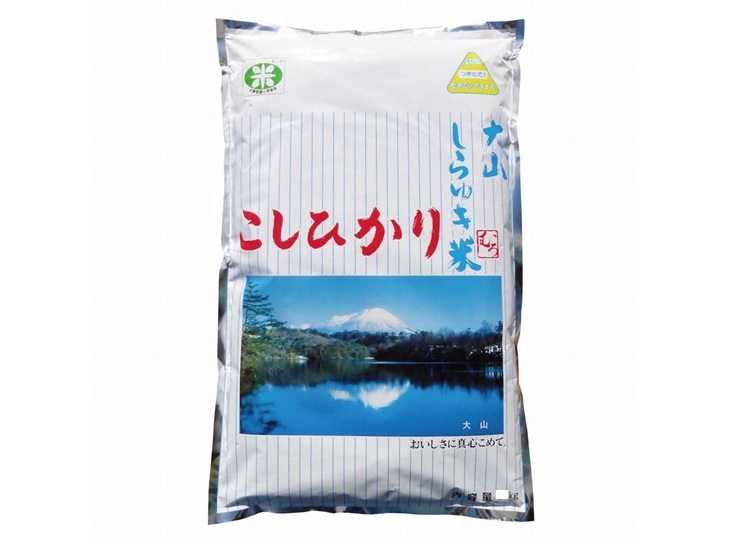 令和7年産 大山しらゆき米10kg（精白、コシヒカリ）