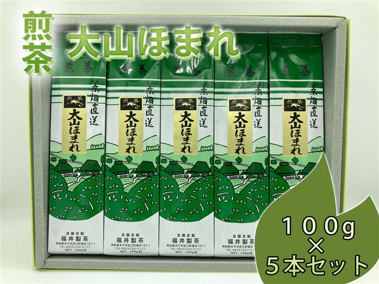 「煎茶　大山ほまれ」100g×5本セット