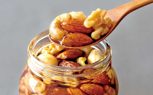 ナッツの蜂蜜漬け４個セット