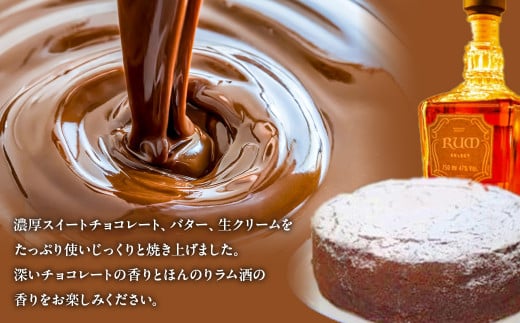 スペシャルガトーショコラ スイーツ チョコレート ケーキ 冷凍 鳥取県 倉吉市 濃厚 まろやか  美味しい 誕生日 贈り物 手土産 贈答品 ケーキ