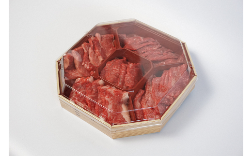 鳥取和牛 5つの部位 焼肉盛合わせ (500g) 国産 牛肉 和牛 希少部位 黒毛和牛 焼肉 焼き肉 冷凍 ミスジ うちもも リブロース そとばら サンカク