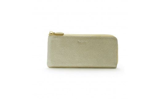 バルコス 長財布（ゴールド）L字型 BARCOS GLウォレット L字型財布＜フェリーチェL＞ ゴールド 財布 ウォレット 一粒万倍日 革 レザー 長財布 メンズ レディース 鳥取県 倉吉市