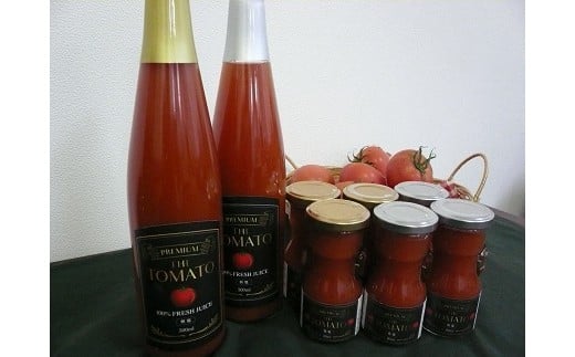 トマトジュース ギフトセット 無添加 無塩 有塩 セット トマト 鳥取県 倉吉市