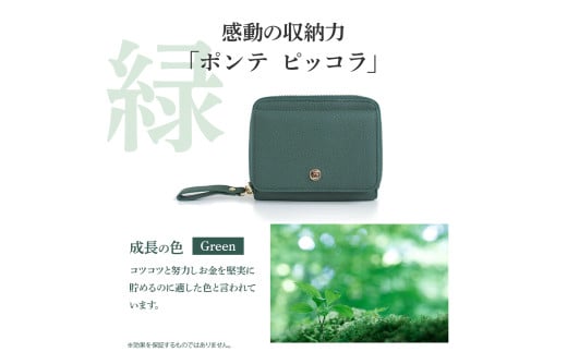 バルコス 財布（グリーン） 【BARCOS】 GLウォレット 蛇腹式財布＜ポンテ ピッコラ＞ グリーン 財布 ウォレット 革 レザー BARCOS バルコス メンズ レディース プレゼント ギフト 贈り物 BTV888FF0056