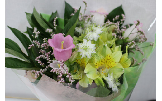 お花（生花）の12回定期便 花 定期便 生花 お花 鳥取県 倉吉市