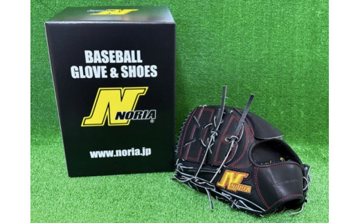 （右投げ用）【ノリア】 硬式用スタンダードグラブ  プレミアムプロ ピッチャー用成人硬式用 （グローブ 野球 野球グローブ 野球用品 硬式 グラブ 鳥取県 倉吉市 A6G002 ） 右投げ用