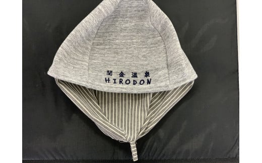 サウナハット 文字（刺しゅう入り） サウナ サウナグッズ 鳥取県 倉吉市