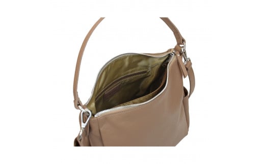 バルコス ショルダーバッグ＆長財布セット（トープ） BARCOS シュリンクレザーショルダーバッグ＆財布＜カジュアルセット＞ トープ ショルダーバッグ かばん 鞄 レザー 革 財布 ウォレット 長財布 旅行 鳥取県 倉吉市