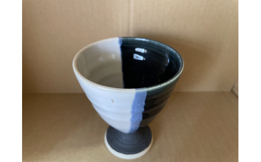 元帥大吟醸と上神焼グラスのセット【B】 お酒 日本酒 大吟醸 グラス 焼き物 上神焼 セット 鳥取県 倉吉市 酒造 アルコール 晩酌 金賞