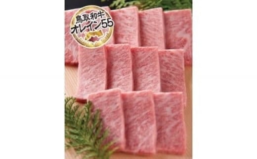 鳥取和牛 最上級Ａ５ランクオレイン５５ 極上カルビ　焼肉用（小） 約200ｇ 国産 牛肉 和牛 黒毛和牛 カルビ
