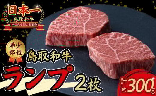 鳥取和牛 希少部位ステーキ「ランプ」 国産 牛肉 希少 ランプ 赤身 和牛 黒毛和牛