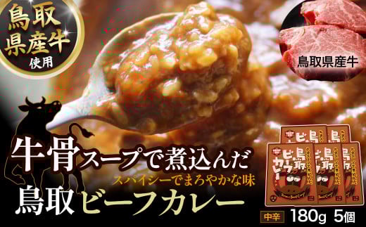 鳥取 ビーフカレー 5 個セット