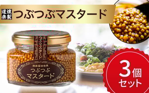 つぶつぶマスタードセット（110g×3） マスタード 粒マスタード セット 鳥取県 倉吉市
