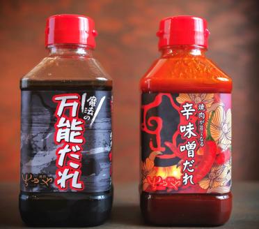 ちづやの魔法の万能タレ・辛味噌タレ 2 本セット