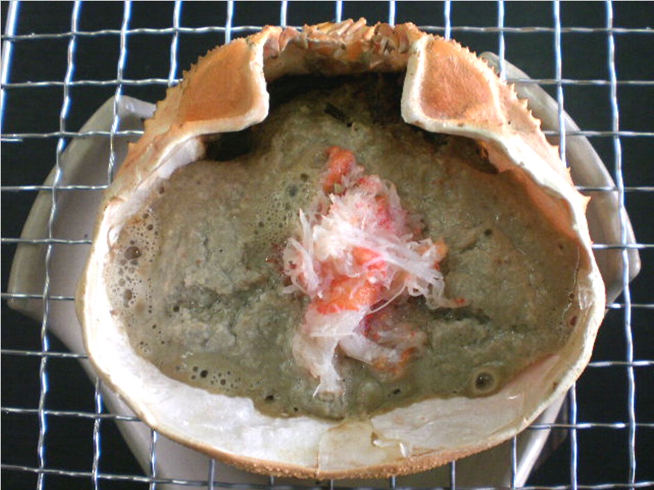 かに身・かにみそ甲羅盛りセット(計400g/50g×8個)【sm-AE002】【境港センター冷蔵】