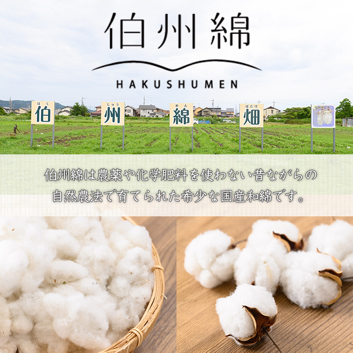 伯州綿ベビーマント (1枚)【sm-BJ002】【境港市農業公社】