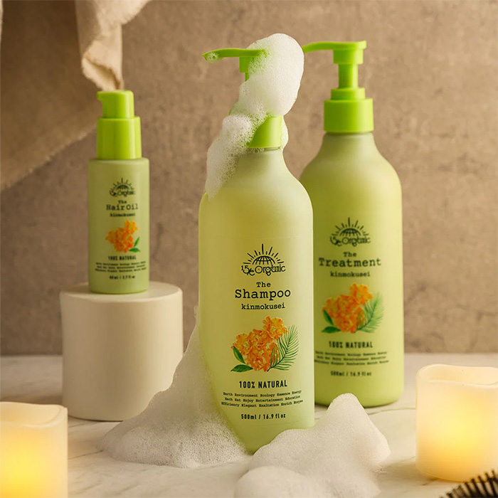 ＜15/e organic＞ヘアケアセット(キンモクセイ) 【sm-DZ008】【ONPA JAPAN】