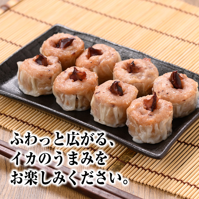 化粧箱入り！イカ屋が作ったイカたっぷり焼売セット(計24個・8個入×3セット)【sm-AJ001】【福栄】