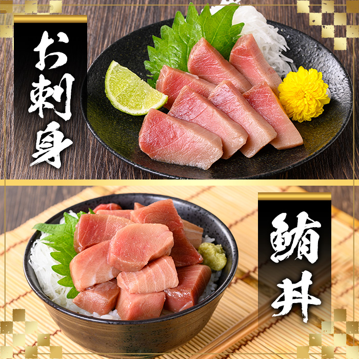 ＜数量限定＞＜訳あり＞境港産本まぐろ2種セット(計300g)【sm-DM007】【Doiカンパニー】