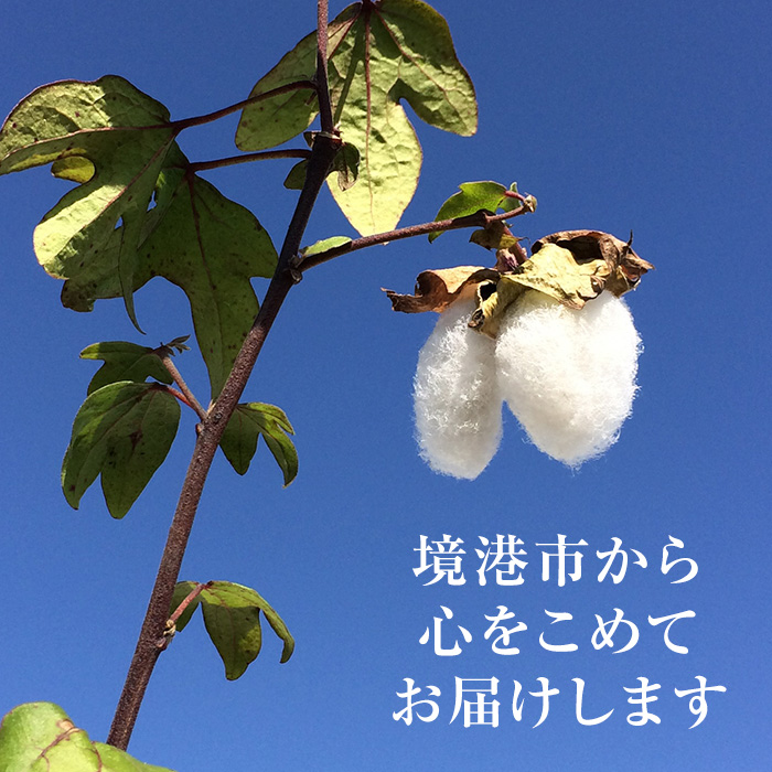 伯州綿ベビーマント (1枚)【sm-BJ002】【境港市農業公社】