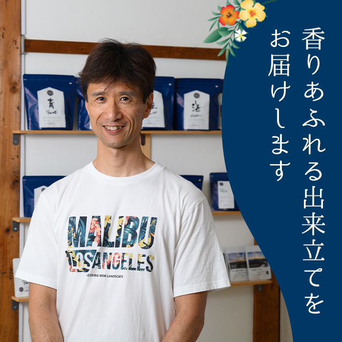 冷めても美味しい最高品質の自家焙煎珈琲 ドリップ珈琲(OCEAN・海)(10g×12袋セット)【sm-CM005】【BLUE OCEAN NEXT】