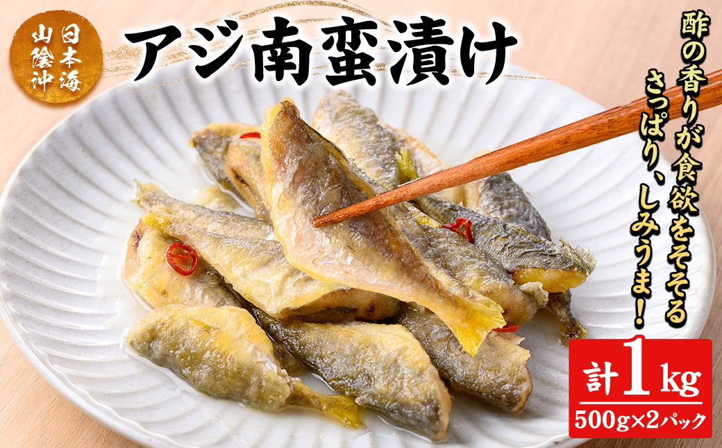 アジ南蛮漬け(計1kg)【sm-CD016】【羽根】
