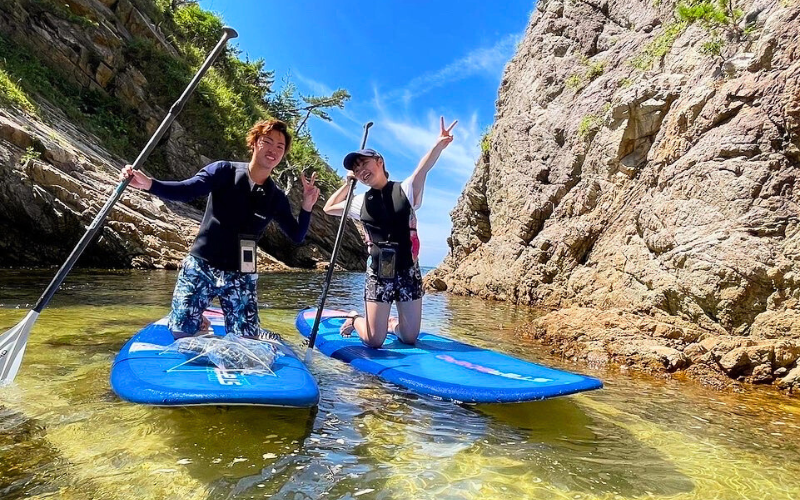 【62026】浦富海岸マリンスポーツ体験券 SUP体験