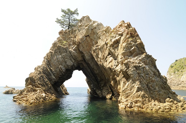 【62003】浦富海岸島めぐり遊覧船　お楽しみペアセット券