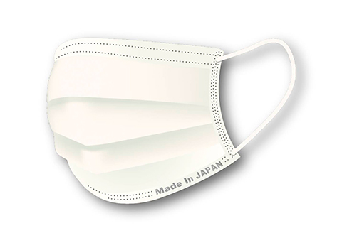 【72006】鳥取県岩美町産 不織布マスク 7枚入り×10袋（70枚）