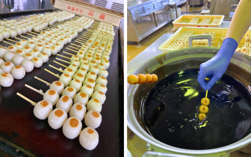 和楽 冷凍お団子セット（みたらし団子・草団子 各20本）40本｜鳥取 和菓子 菓子 だんご スイーツ パーティセット 冷凍【52018】