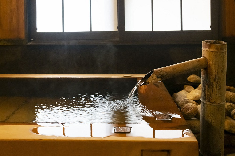 山陰最古の湯 岩井屋 貸し切り風呂 日帰り入湯券（2回分）｜鳥取 岩美 温泉【61006】