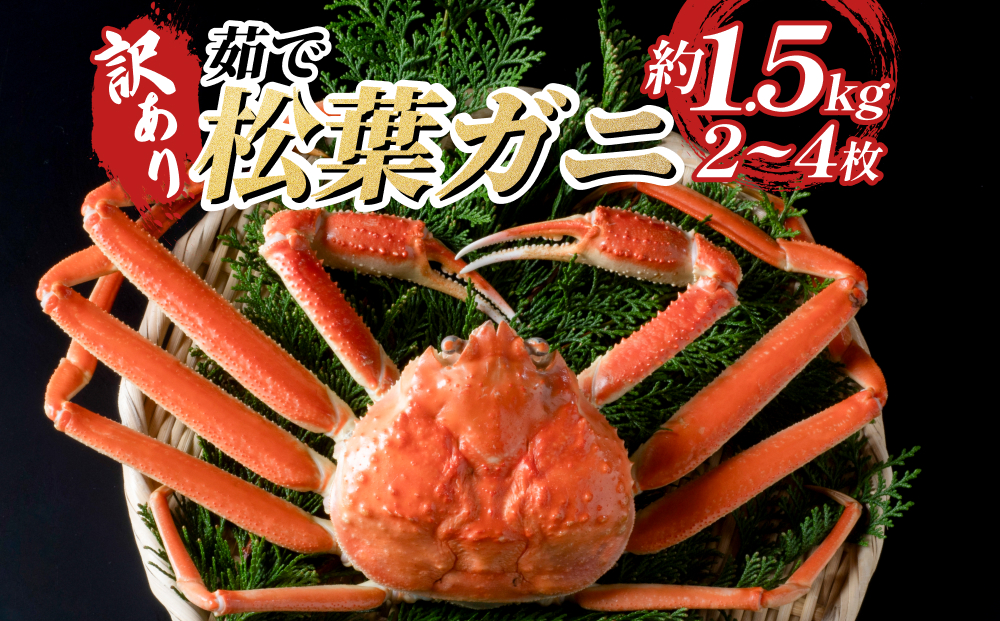 【22010-1】訳あり松葉がに（ボイル）