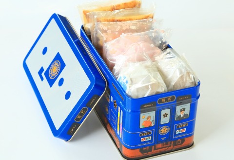 260．和菓子詰め合わせ（若桜鉄道　列車缶セット）