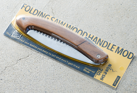 151．カスタムハンドル 　ノコギリ　（ウォールナット材）