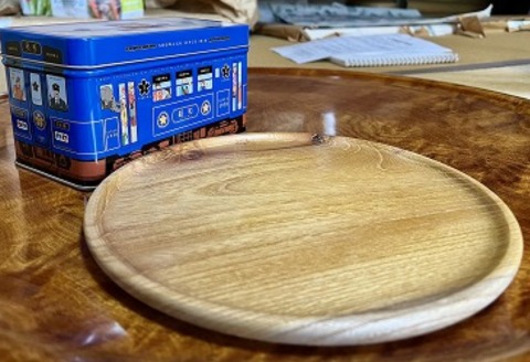 251．トレイ（若桜鉄道　列車缶セット）