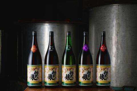 67．辨天娘（純米酒）1.8Ｌ×5種