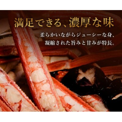 【蟹セレブ】ズワイガニ(紅ズワイガニ)大3杯セット(500～600g×3)【配送不可地域：離島・北海道・沖縄県・東北・関東・信越、北陸・東海・九州】