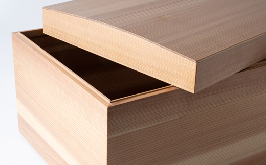 智頭杉の棺(ペット用)