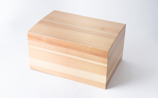 智頭杉の棺(ペット用)