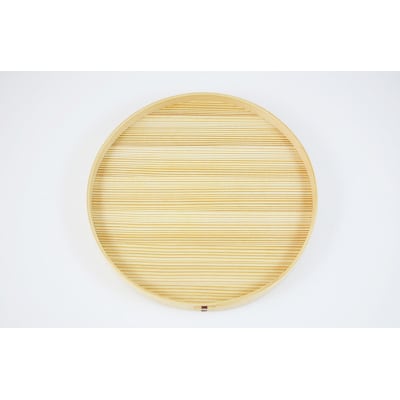 智頭杉　曲げわっぱ丸盆